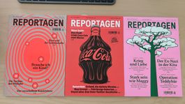 Reportagen Nr. 80, 83, 87