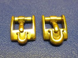 2 Omega Vintage Dornschliessen 7mm (NOS)