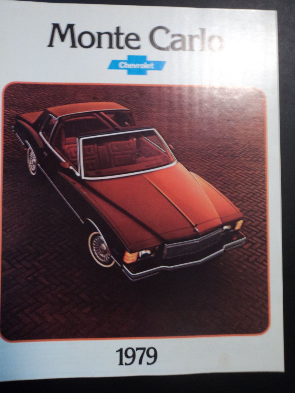 Chevrolet Documenti: Prospekt Chevrolet Monte Carlo 1979 – Usato da Schwarzenburg venduto da modelCARama 1