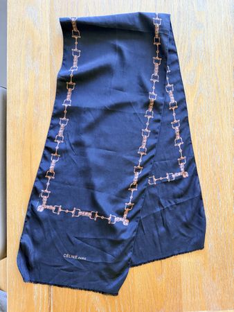 Céline Paris Long Silk Scarf Luxury - France