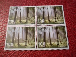 Marke Wald, 2011, FDC  + 4erblock Lose ET-o