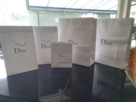5 Dior Einkaufstaschen