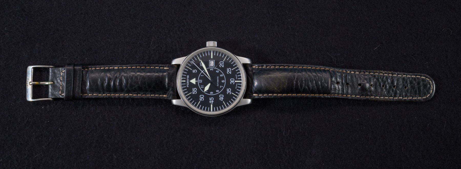 Fortis Uhren: FORTIS Classic Pilot Automatic Date Referenz 593.10.46 – Gebraucht aus Zürich von An-Fu 2