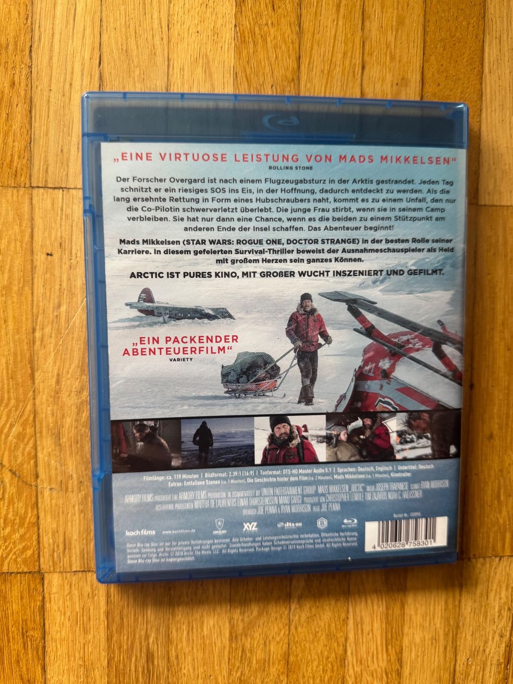 Tutti i DVDs: ARCTIC. (BLU-RAY). – Usato da Basel venduto da san_2qlq 1