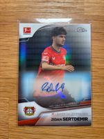 Topps Chrome Zidan Sertdemir Autogramm