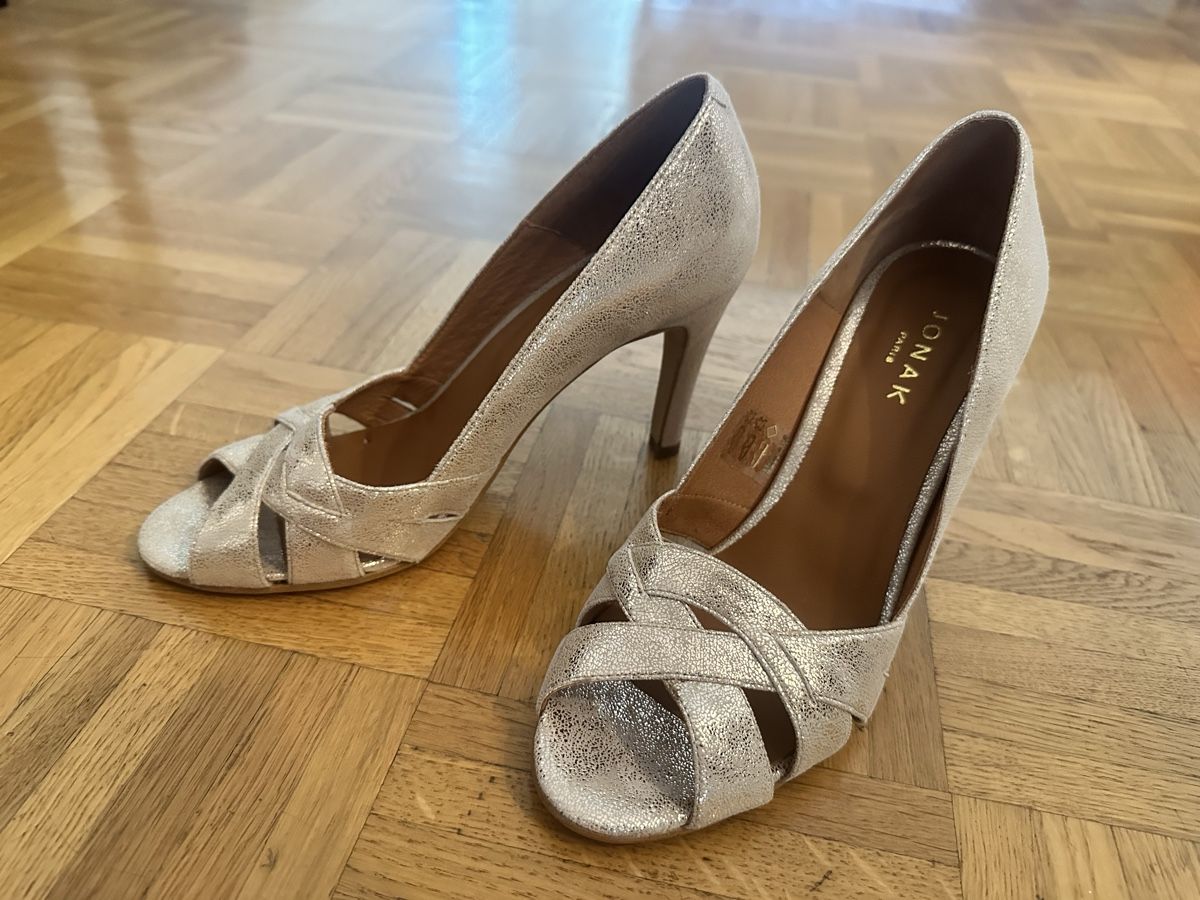 Jonak Chaussures femmes: Goldene Pumps von Jonak – Neuf (Voir description) à Bern par ambeck
