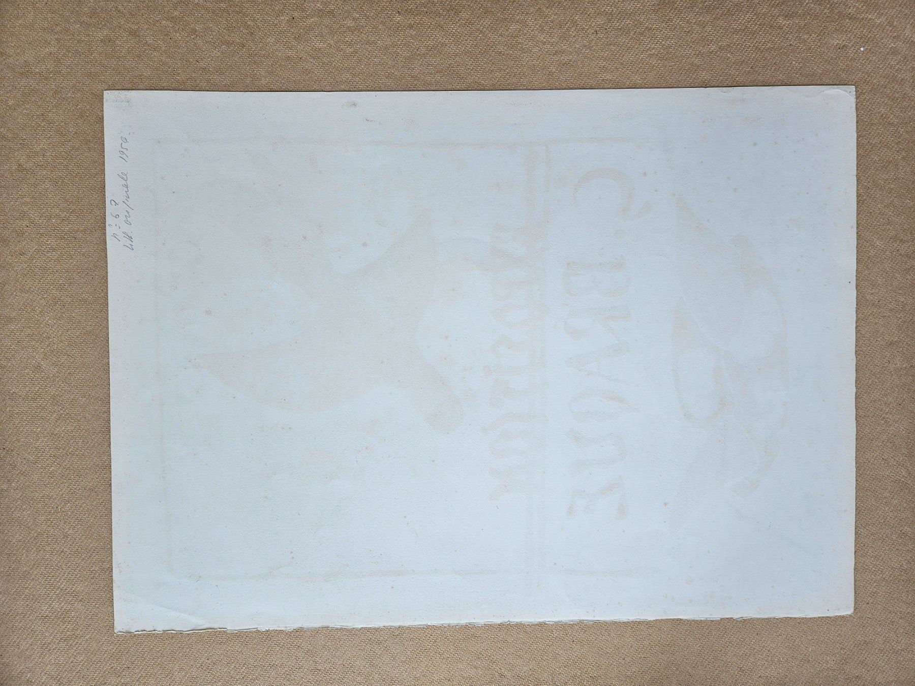 Grafica & Litografie: Georges Braque Farblithographie – Usato da Wisen SO venduto da gralstrand 2