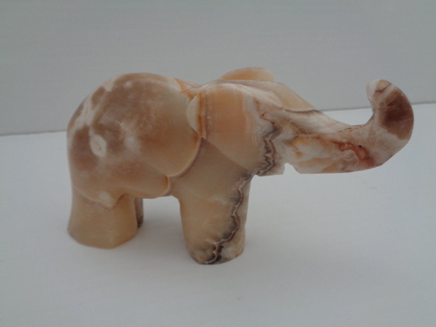 Sculture & Statue: 7 Elefanten aus Marmor & Speckstein – Usato da Chur venduto da omonia 6