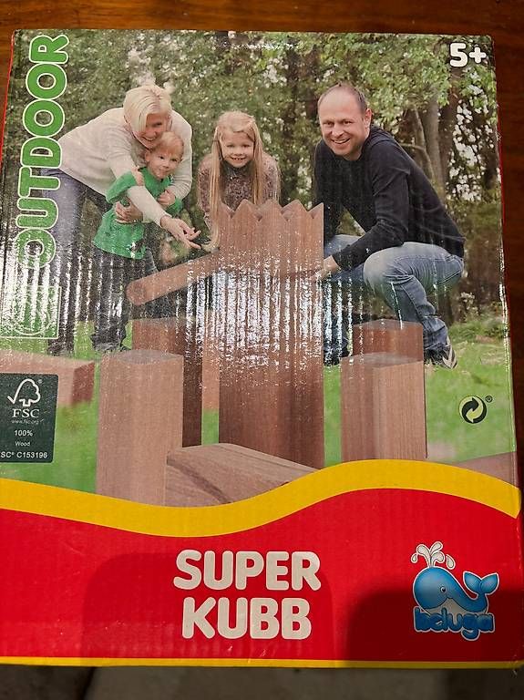Spiele: Super Kubb Spiel (neu) – Neu und originalverpackt aus Lachen SZ von adinaho