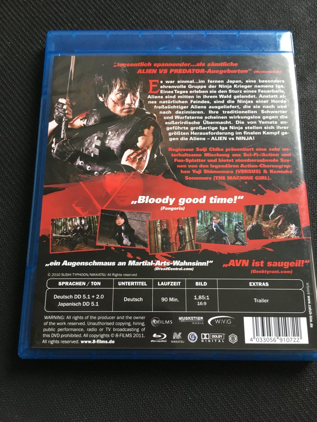 Tutti i DVDs: Alien vs Ninja [Blu-ray] – Usato da St.Gallen venduto da MedienJoe 1
