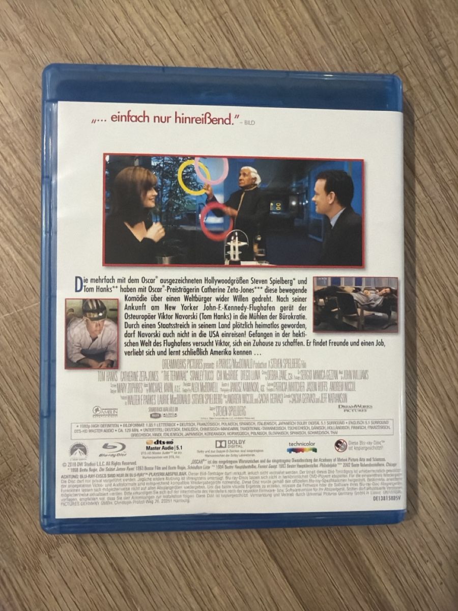 Alle DVDs: Terminal (2004) BluRay – Gebraucht aus Hagendorn von masterchieff 1
