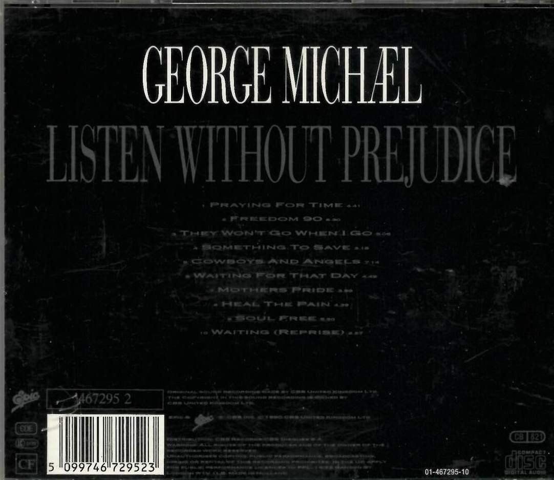 CD: George Michael  Listen without prejudice – Usato da Wettingen venduto da Alpinez 1
