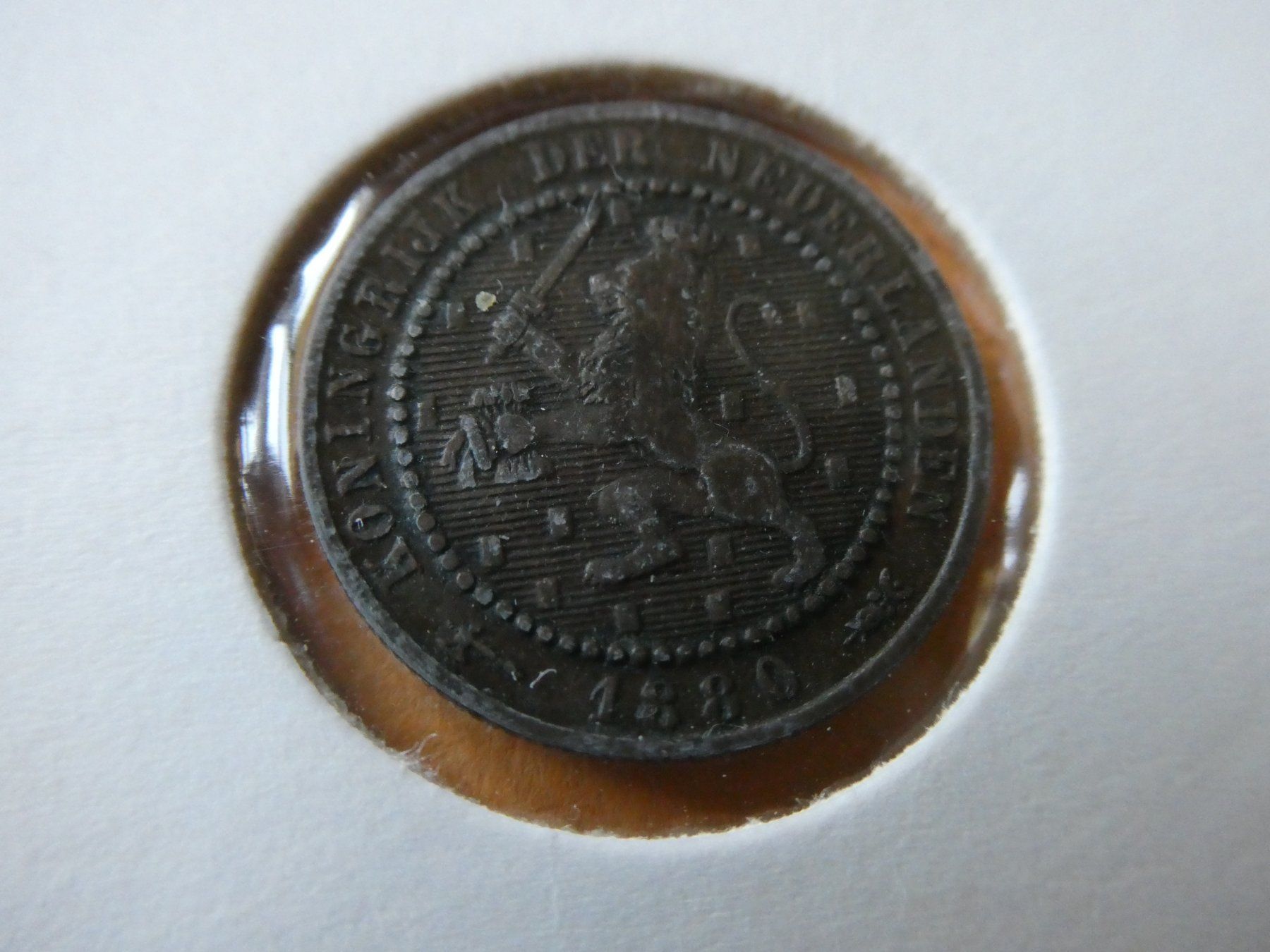 Tutti le monete: Niederlande 1880, 1 Cent – Usato da Hinterforst venduto da Rohusri 1