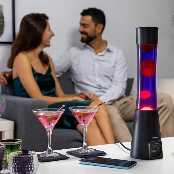 Lampade: Lavalampe mit Lautsprecher – Nuovo e nell'imballaggio originale da Geneve venduto da Titi2008 2