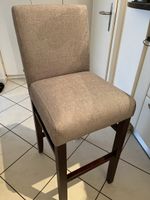 2 Barstühle Taupe