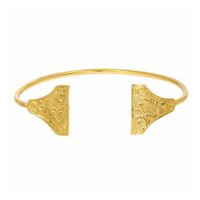 Osiris Armreif – 21 Karat vergoldet, neu, in Geschenkbox
