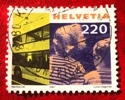 CH Briefmarken Stempel   