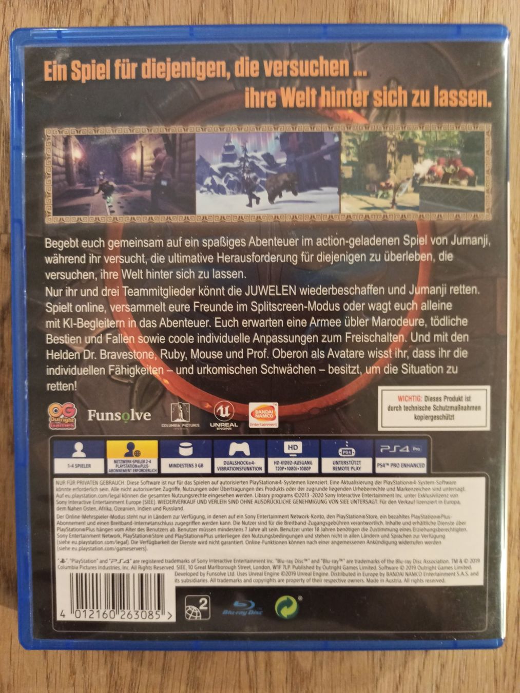 Giochi: Jumanji PS4 / PS5 – Usato da Oberweningen venduto da mar_87mx 1