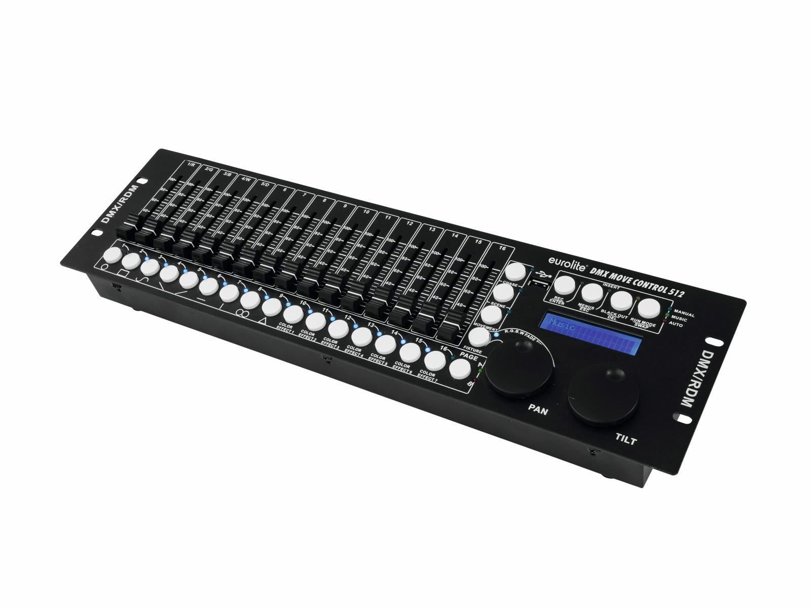 Console di mixaggio: EUROLITE DMX Move Controller 512 – Nuovo e nell'imballaggio originale da Däniken SO venduto da Profog1