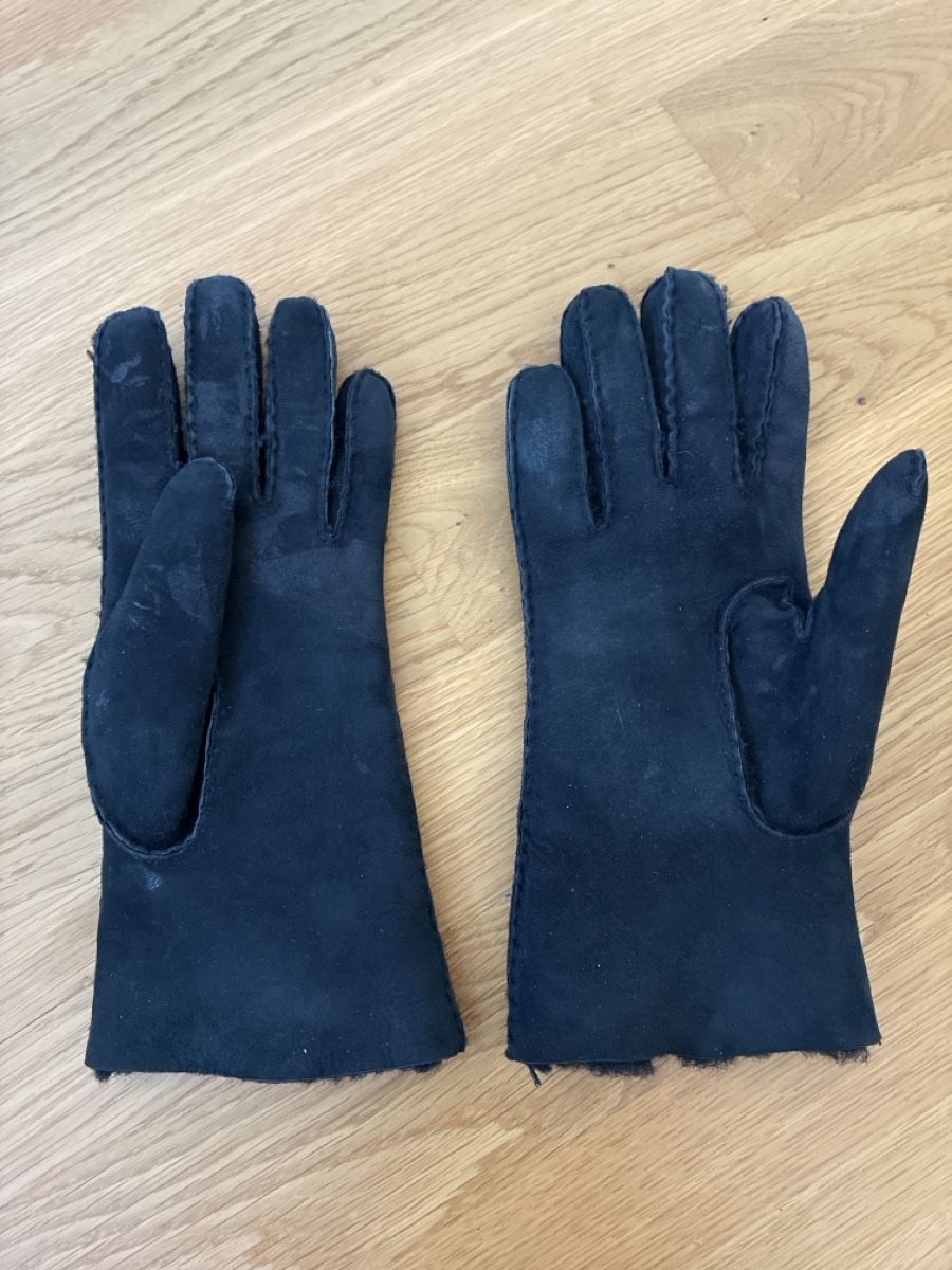Handschuhe & Handstulpen: Echtlederhandschuhe mit Lammfellfutter, Grösse 7,5 – Gebraucht aus Birmenstorf AG von Midget0 1