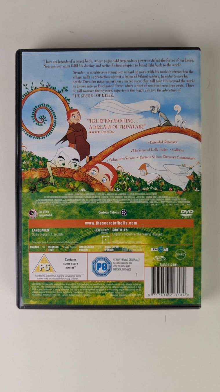 Tutti i DVDs: The Secret of Kells DVD – Usato da Zürich venduto da axolottchen 1