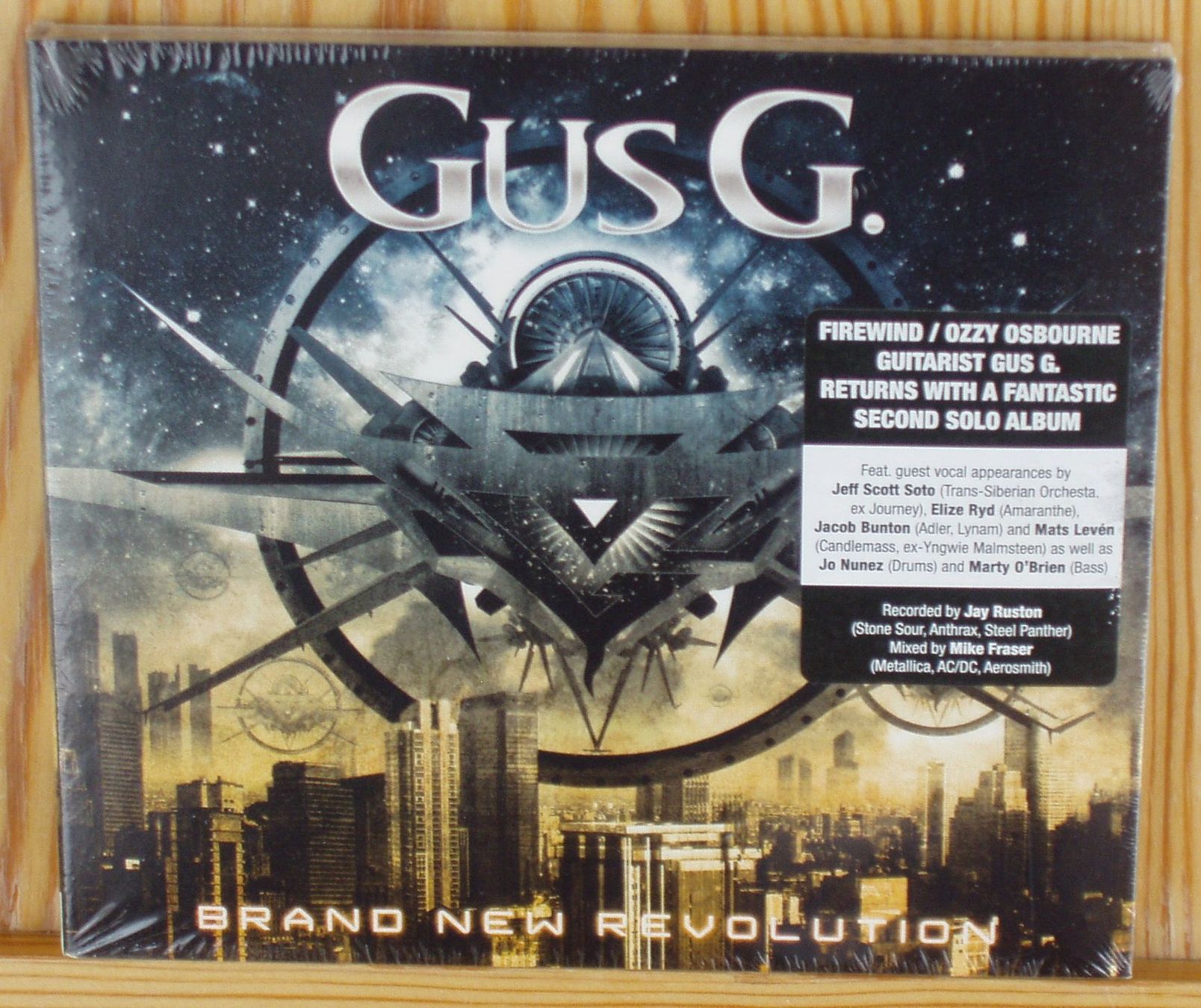 CD: GUS G : Brand new revolution – Nuovo e nell'imballaggio originale da Boussens venduto da catfood01