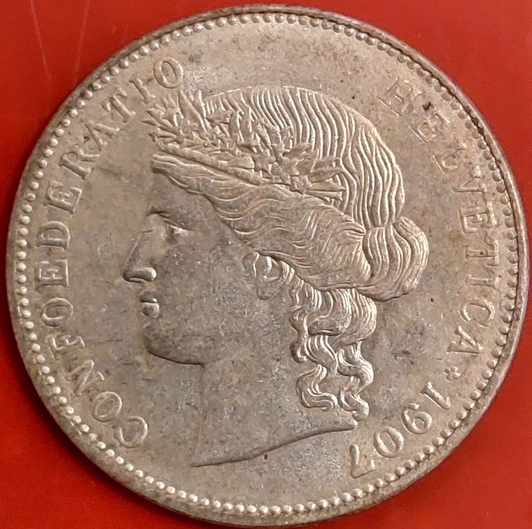 5 Franken 1907 (Replica) (Gebraucht) in Arch f\u00fcr CHF 8 \u2013 mit Lieferung ...