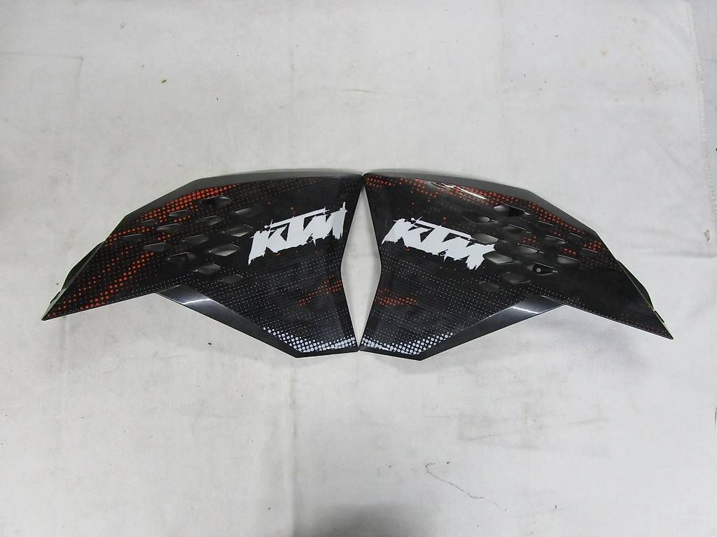 KTM Tutti i ricambio per moto: KTM Spoiler Set EXC 09 – Usato da Widnau venduto da Staedler2