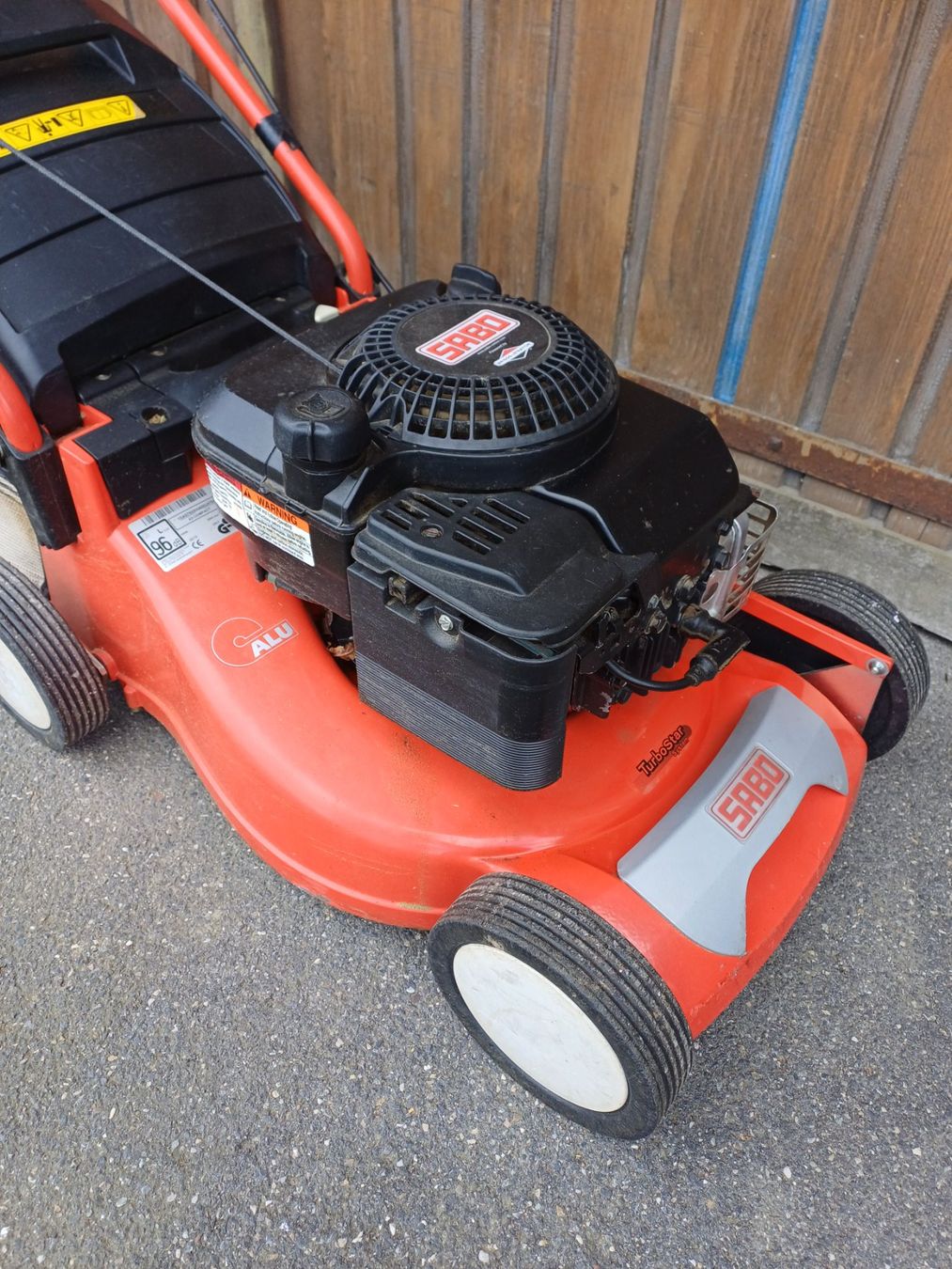 Tagliaerba: Sabo Compact-43 Rasenmäher – Difettoso da Sempach Station venduto da Sachs77 3