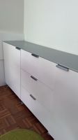 Kettnaker Designer Sideboard / Kommode Weiss & Grau (208 cm)