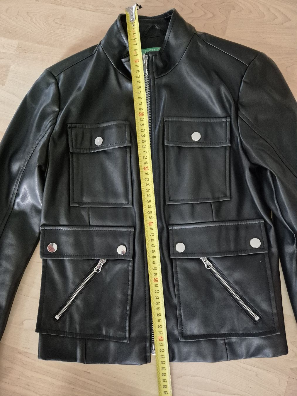 Benetton Giacche: Benetton Lederjacke – Usato da Rotkreuz venduto da tat_8zds 3