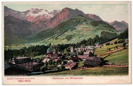 Adelboden mit Wildstrubel um 1900