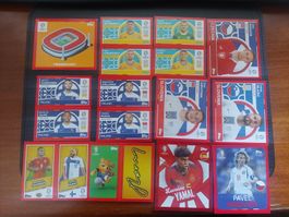 12 x STICKERS EURO 2024