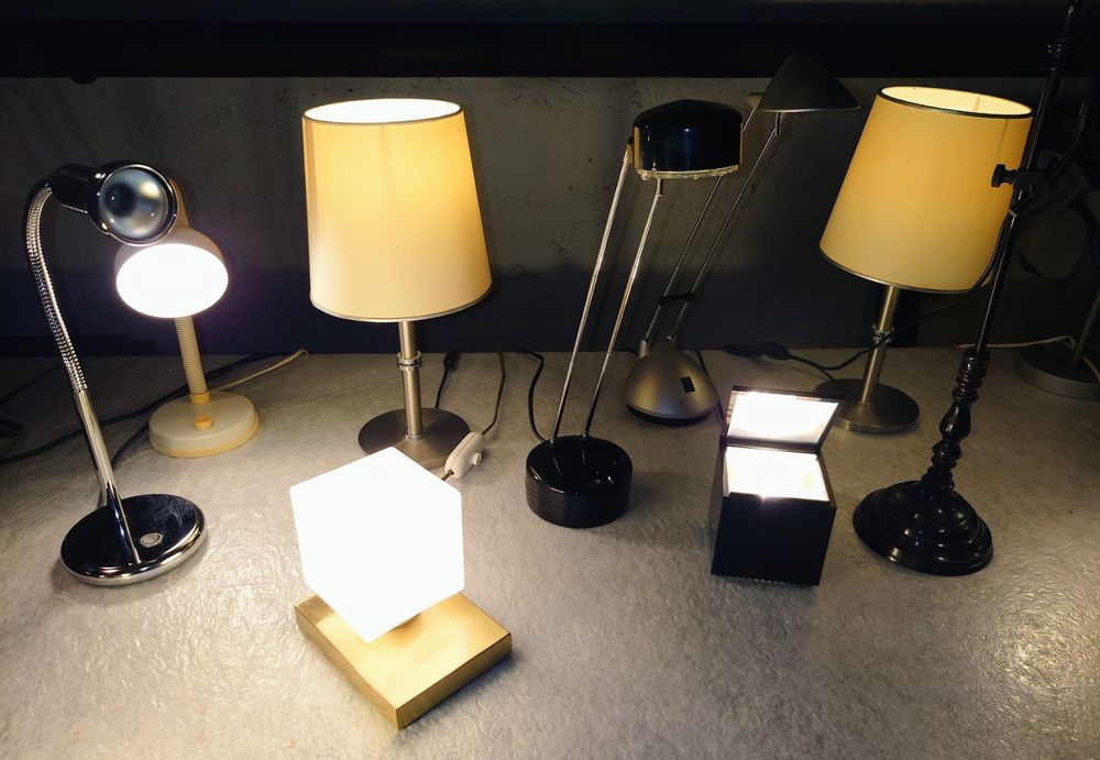 Lampe potence années 50 vintage - E536 - Danke Galerie