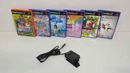 Eyetoy Kamera und Spiele für PlayStation 2