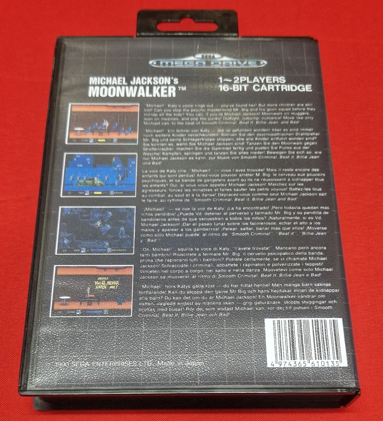 Sega Giochi: Michael Jackson Moonwalker Megadrive – Usato da Villars-sur-Glâne venduto da MrLobTec 1