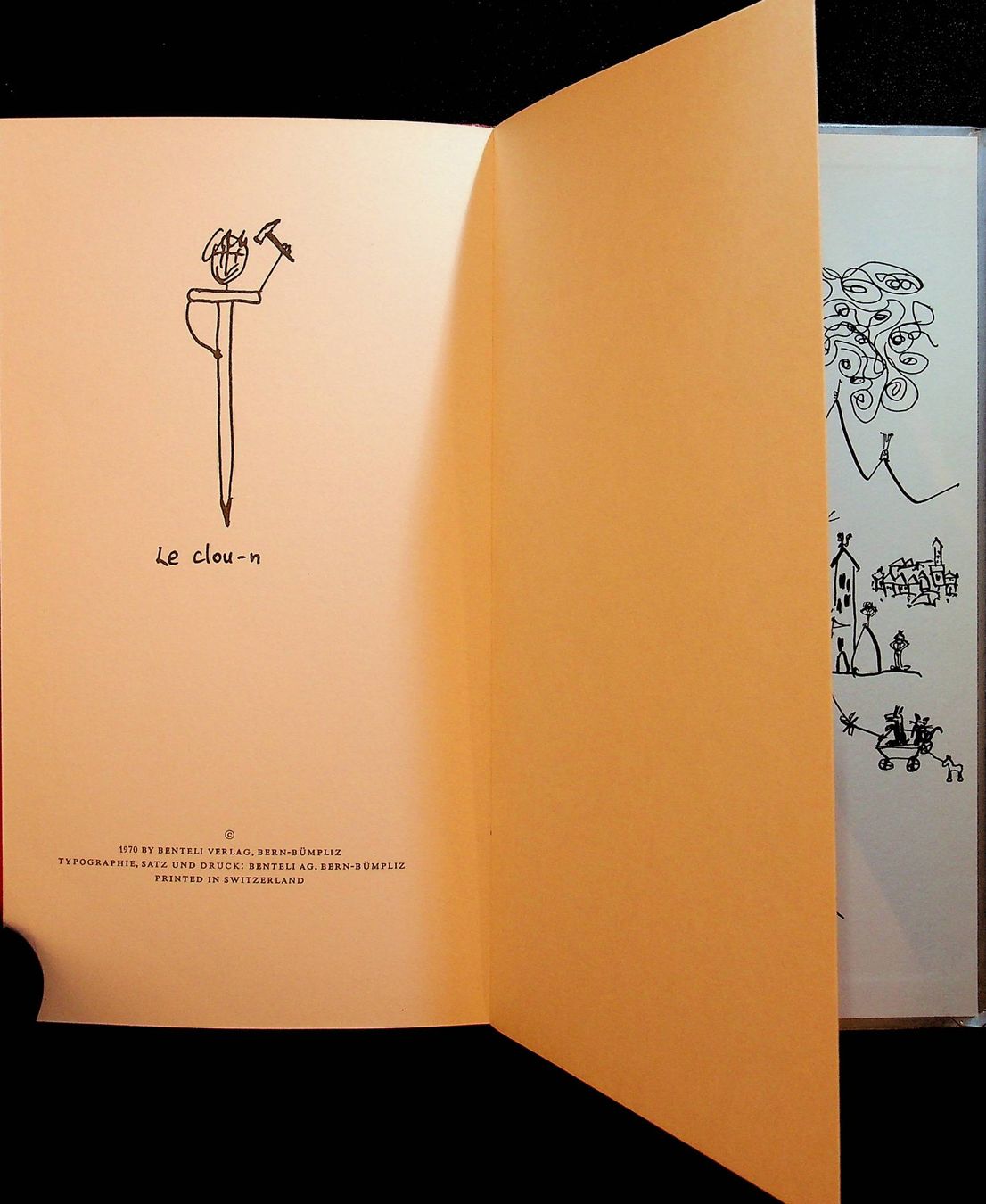 Libri: Clown Dimitri  Ich  Benteli Verlag 1970 – Usato da Reitnau venduto da Zaomir 6