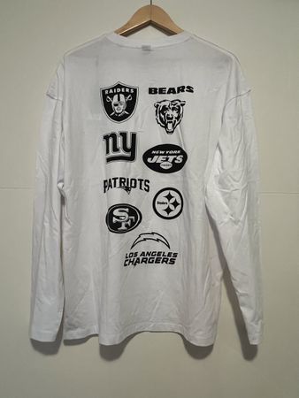 Jack & Jones NFL Maglia Maniche Lunghe L Nuova con Cartellin