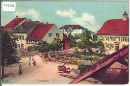 Pratteln - Dorfpartie - Litho