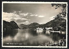 Brusino /Lago di Lugano, Panorama mit Be