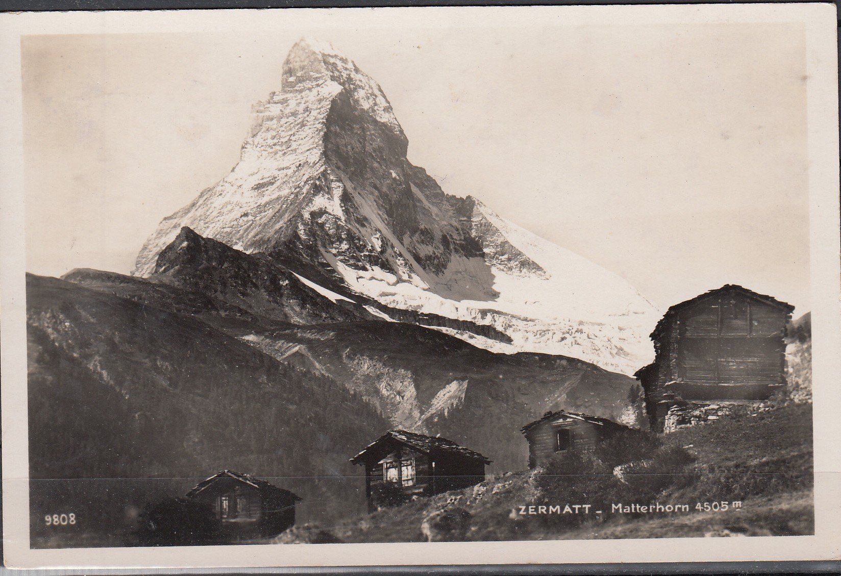 Cartoline postali: Ak Zermatt Mit Matterhorn VS – Usato da Herrliberg venduto da Lfrifda