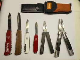 Lot Victorinox Sackmesser und Multitool 