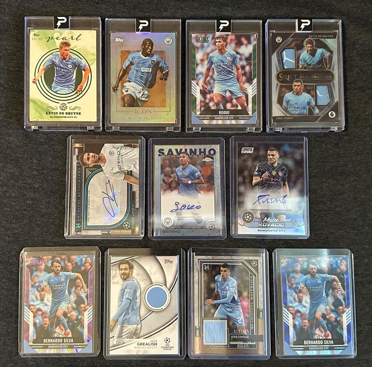 Topps Carte collezionabili: MANCHESTER CITY SAMMLUNG – Nuovo (secondo la descrizione) da Binz venduto da Cediboy 4