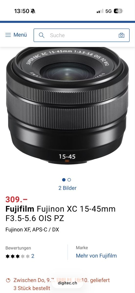 Fujinon Obiettivi: fujinon super ebc xc 15 45mm lens – Nuovo (secondo la descrizione) da Zürich venduto da sil_w6dd 4