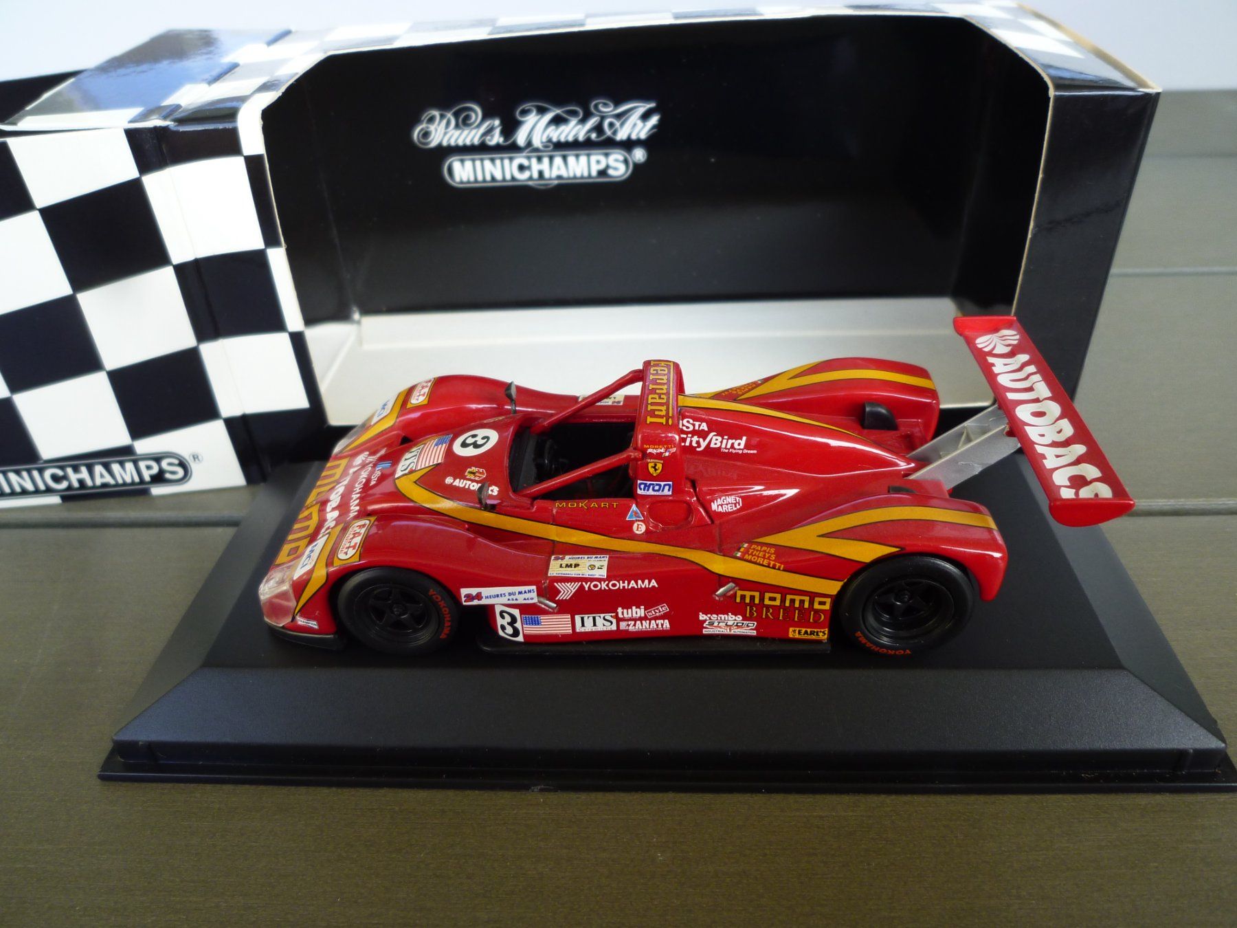 Ferrari Modellini d'auto: Ferrari 333 SP (Le Mans  1997) – Nuovo e nell'imballaggio originale da Flawil venduto da Imperiosud 1