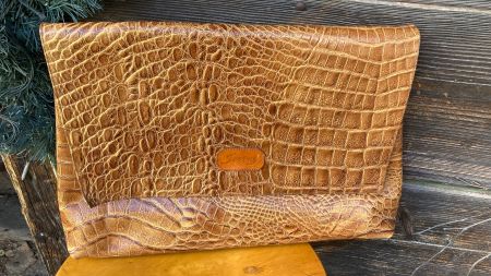 Sac vintage Tasche croco Kroko