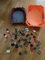 Beyblade Sammlung mit 2 Arenen