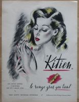 Orig. Werbung Herbaluxe Luxuskämme H. Bauer Olten Kitien