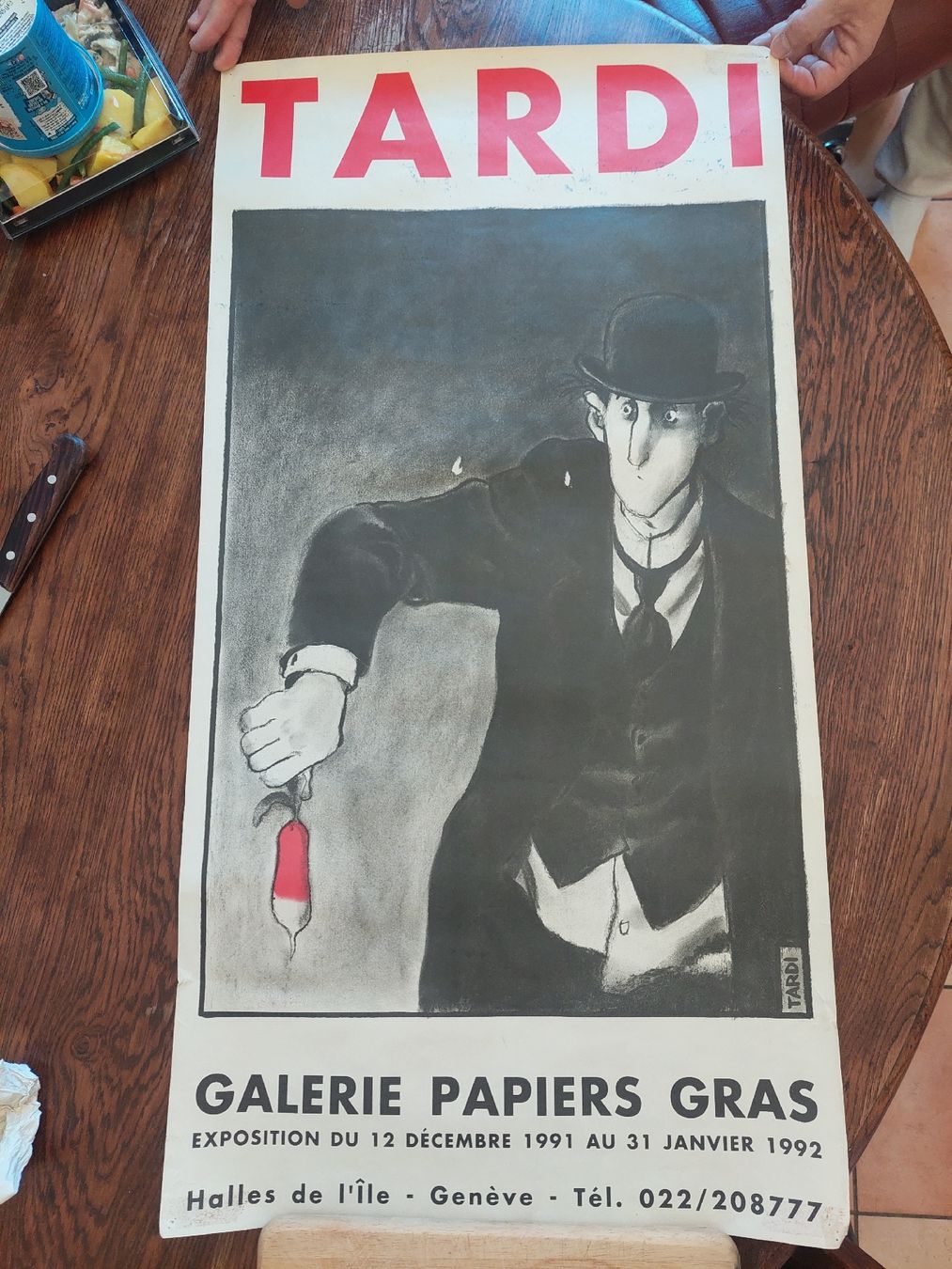 Foto & Immagini: affiche BD Tardi 1991 – Usato da Genève venduto da Andersen-Design