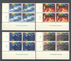 1997, Nr.922–925, Sonderpostmarken, Viererblöcke, ET